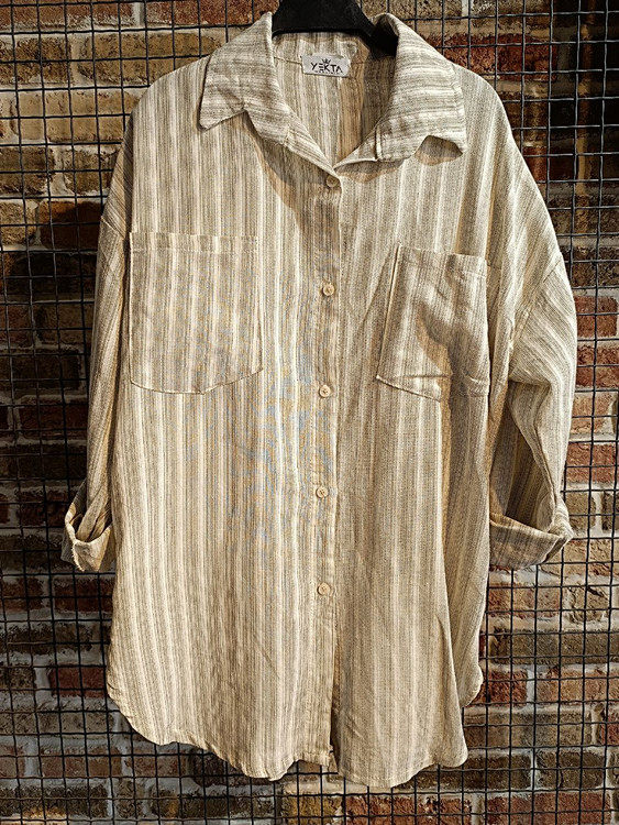 شومیز کنفی پیراهنی رنگ ۰۱