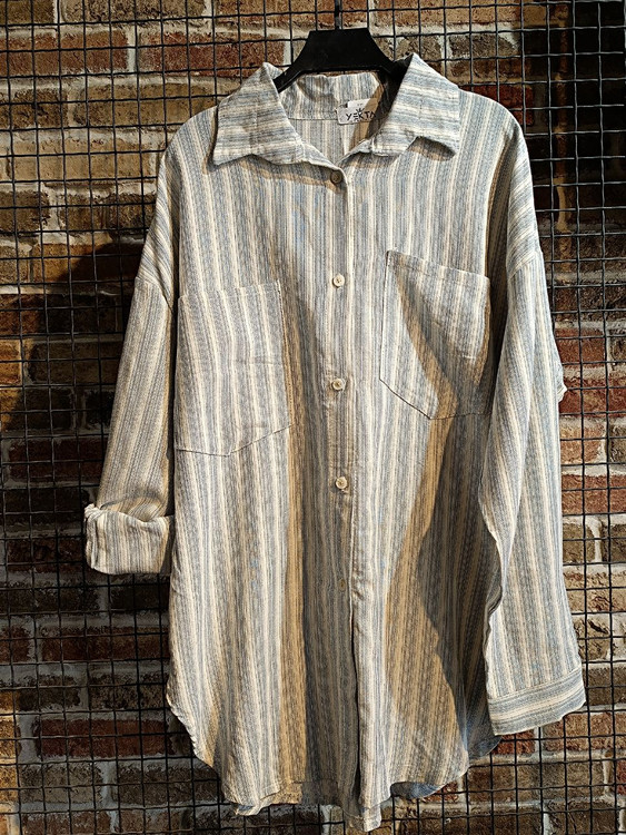 شومیز کنفی پیراهنی رنگ ۰۳