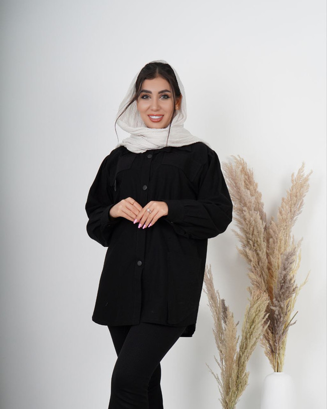مانتو شومیز زنانه لینن (لنین) پیراهنی پانچ مدل مثلثی