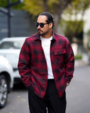 کاپشن پشمی خزدار کد 02